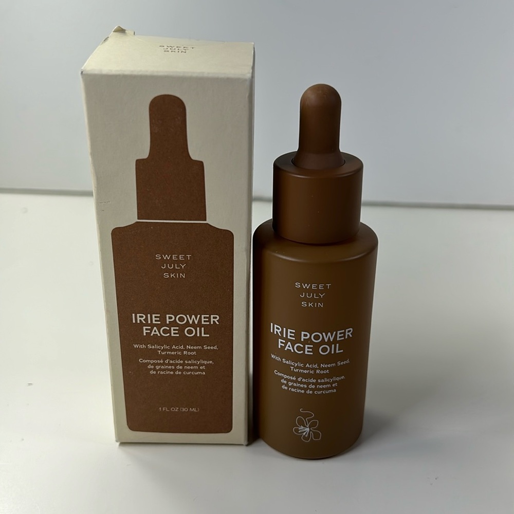 New Sweet July Skin Irie Power Face Oil 1 fl oz